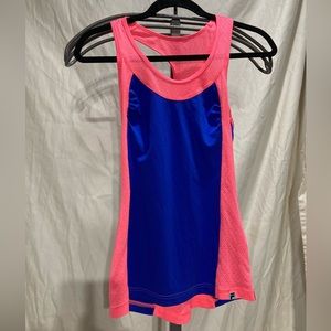 Pink and blue Fila workout tank top - never worn - size S